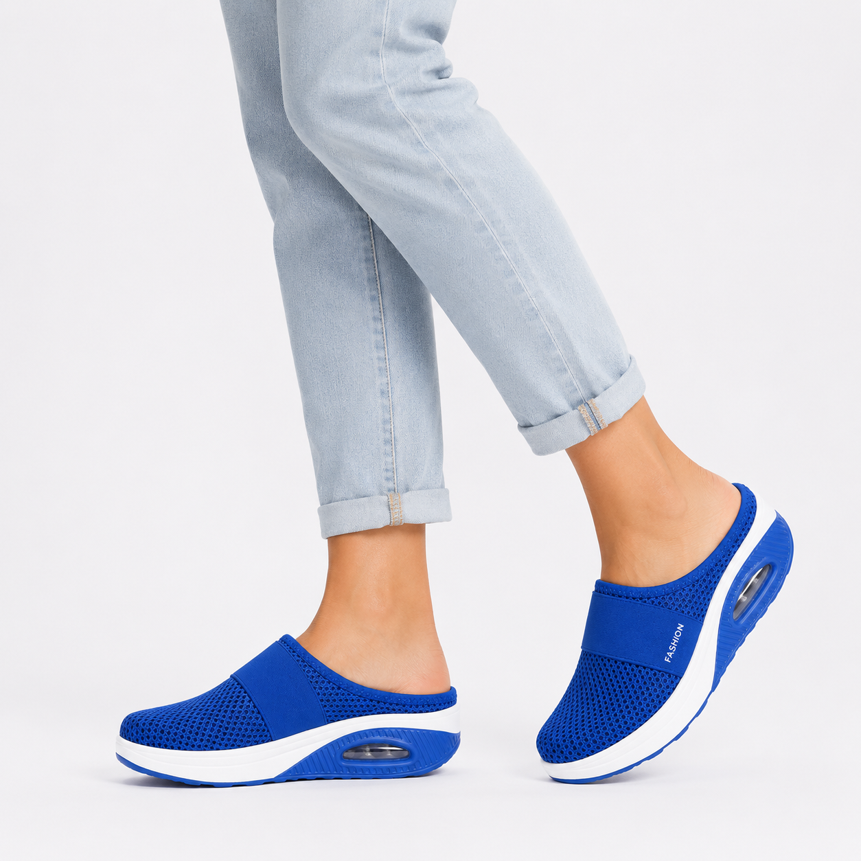 Women's orthopedic sandals with breathable mesh surface and arch support | Open summer sandals