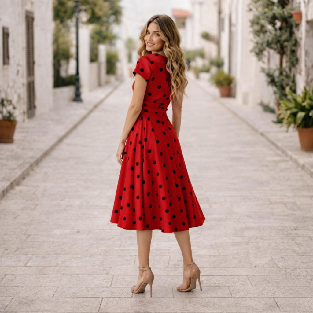 Polka Dot Dress | Stylish, Cheerful Style | Summer Fashion