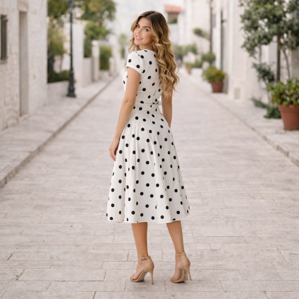 Polka Dot Dress | Stylish, Cheerful Style | Summer Fashion