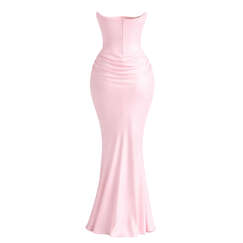 Long dress | Ceremonial | Elegant silk