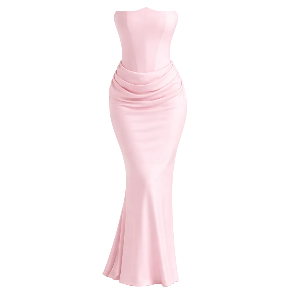 Long dress | Ceremonial | Elegant silk