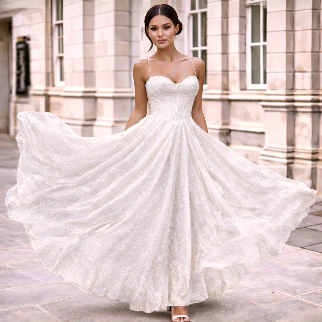 Satin Maxi Dress | Open Back, Long Sleeves | Elegant Evening Event