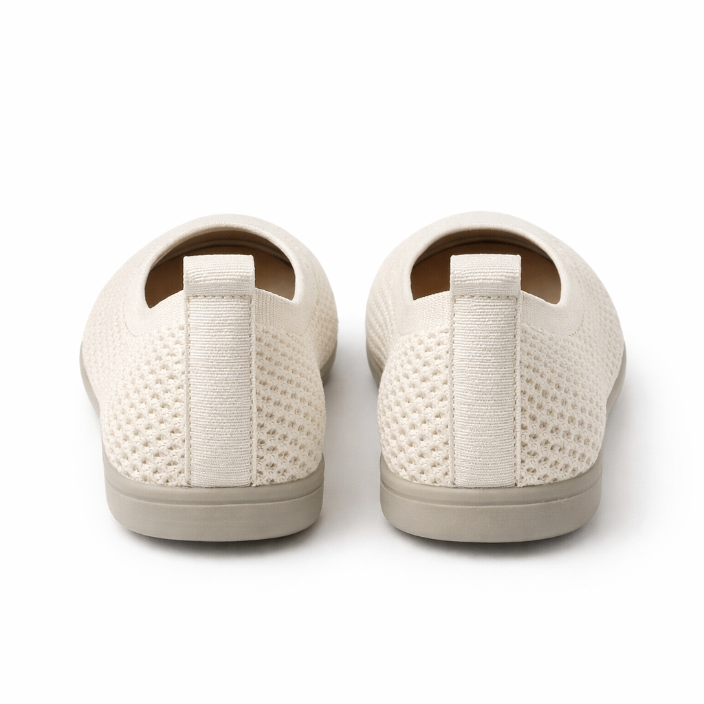 Women's Ballet Shoes Breathable Mesh Square Toe
