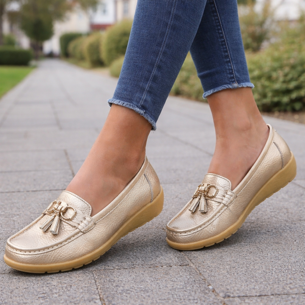 Women's Loafers | Ergonomic Comfort | Slip-On Casual Walking Shoes