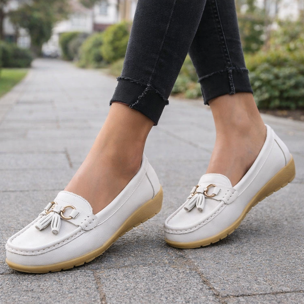 Women's Loafers | Ergonomic Comfort | Slip-On Casual Walking Shoes