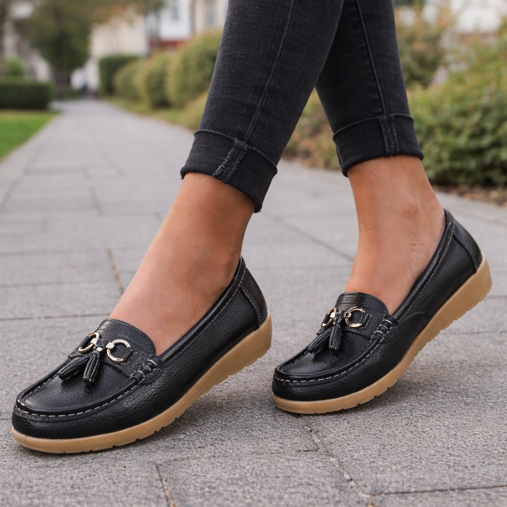 Women's Loafers | Ergonomic Comfort | Slip-On Casual Walking Shoes