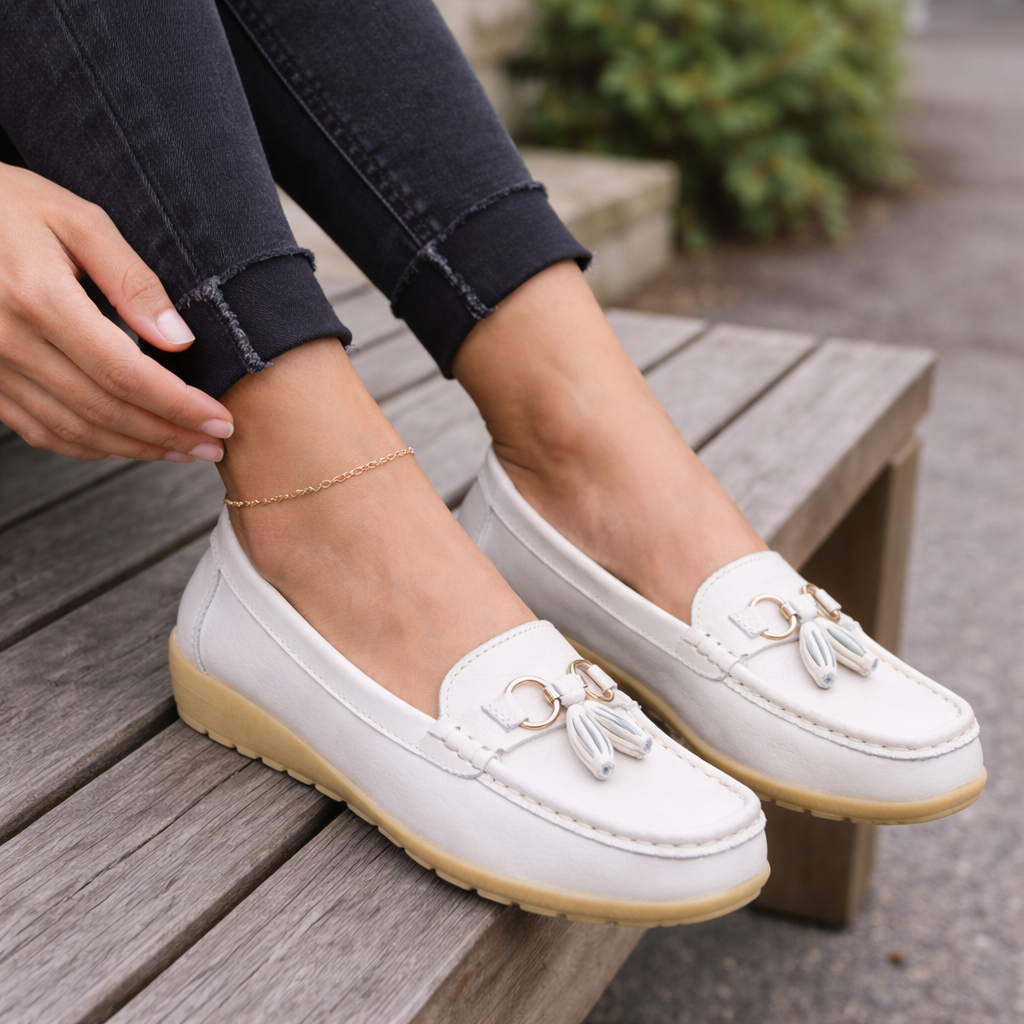 Women's Loafers | Ergonomic Comfort | Slip-On Casual Walking Shoes