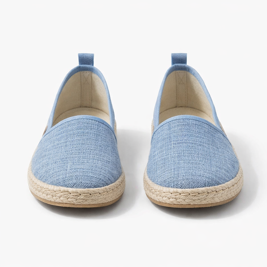 Women's espadrille ballerinas | Slip-on canvas shoes, casual comfort