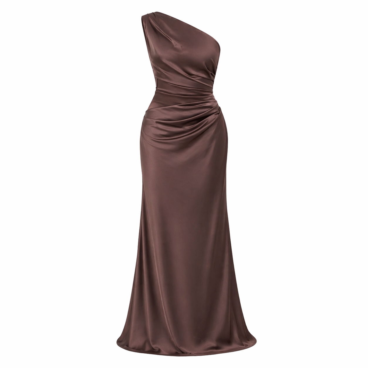 Women's Maxi Dress | One-Shoulder, Silky Finish