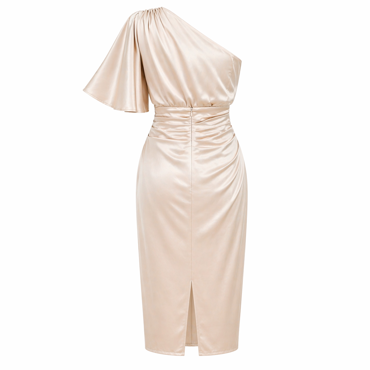 Satin Dress | Asymmetric Style | Comfortable Fit