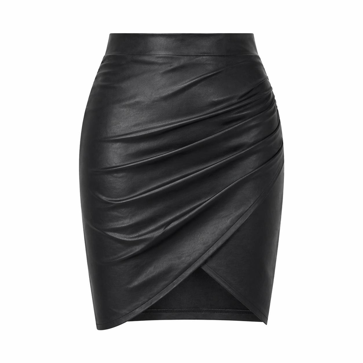 Women's midi skirt | Black, minimalist | Elegant design