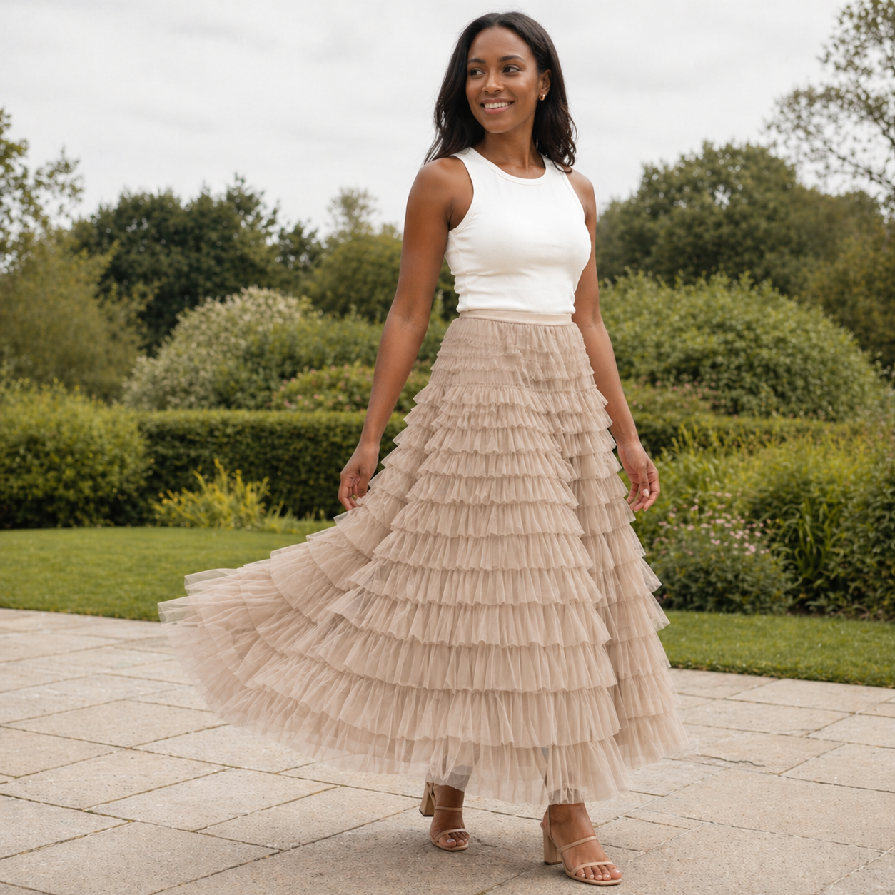 Tulle Skirt | Flowing Style | Versatile Design