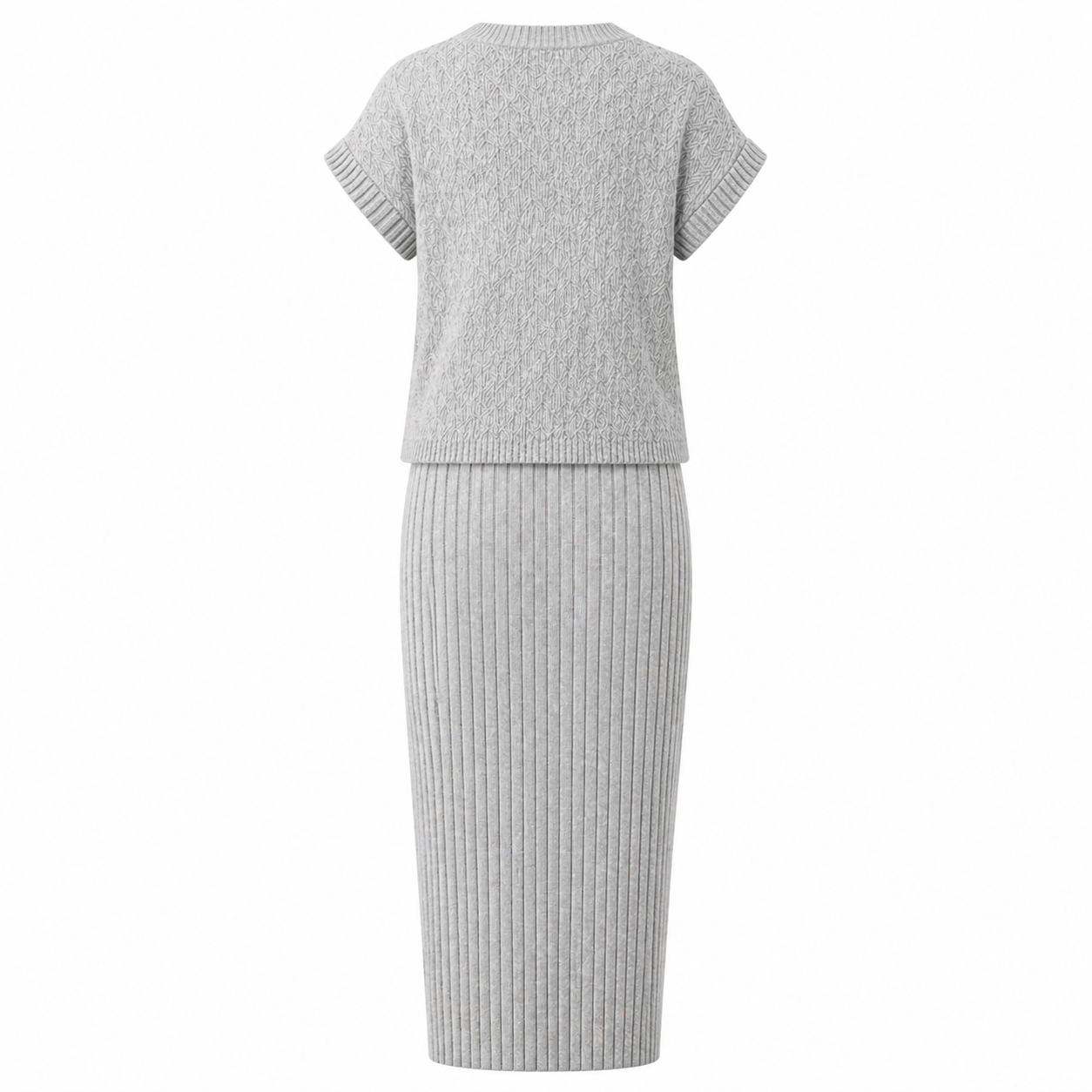 Knit Sweater Midi Set | Casual Elegance | Modern Comfort