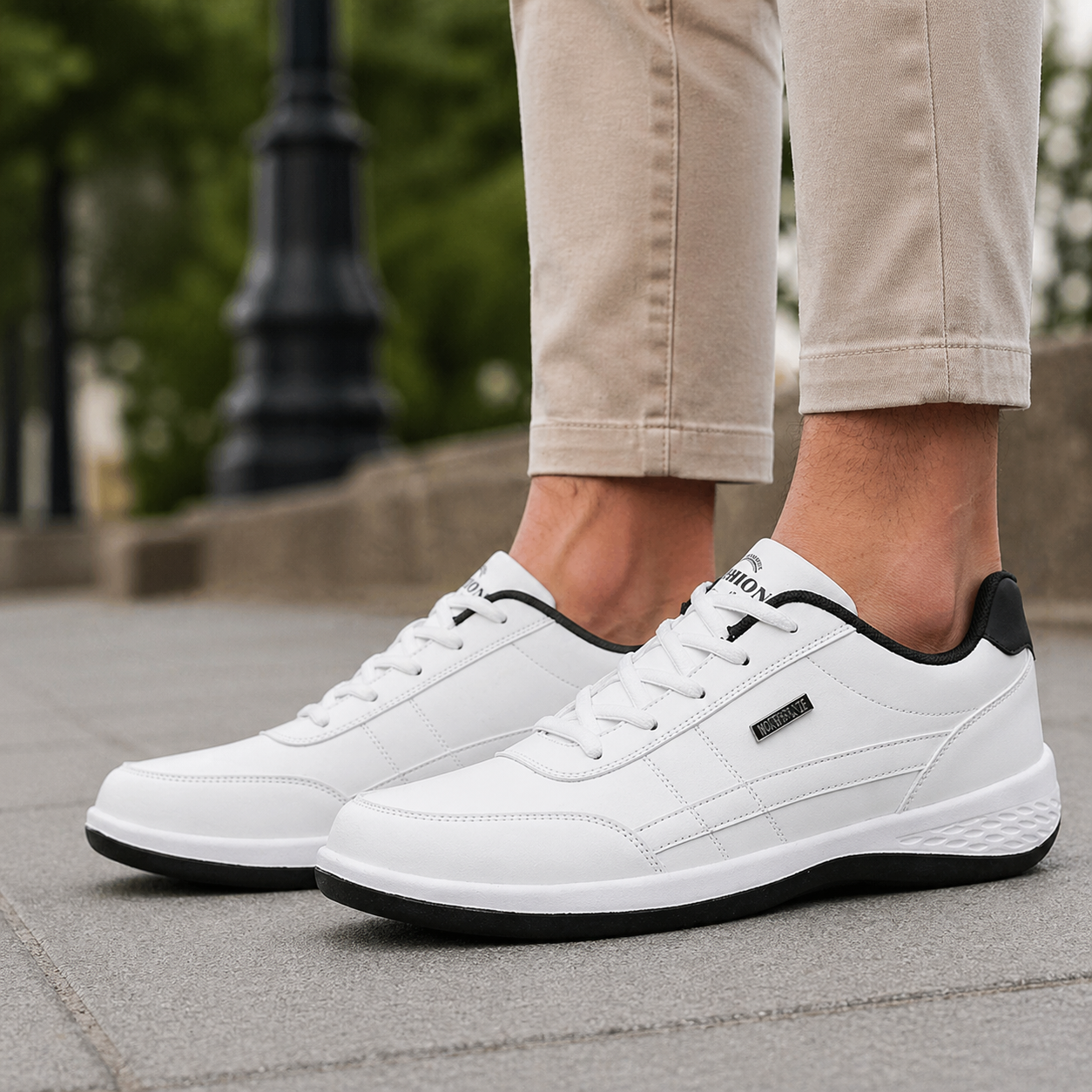 Sneakers | Men's Orthopedic, Leather, Comfortable | Lightweight Casual Shoes