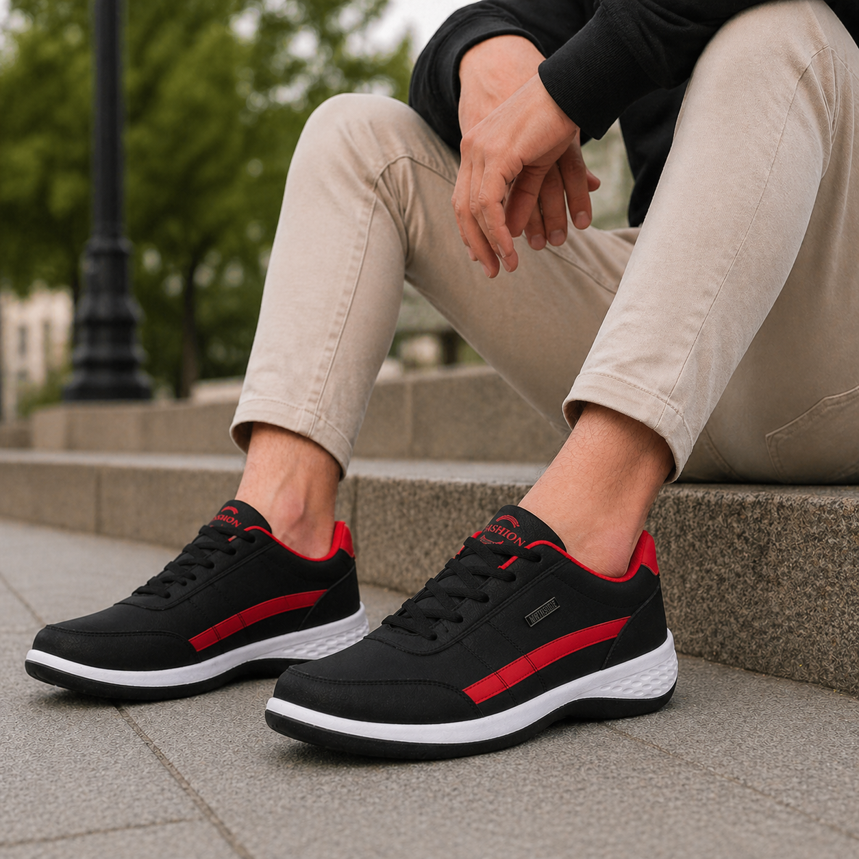 Sneakers | Men's Orthopedic, Leather, Comfortable | Lightweight Casual Shoes