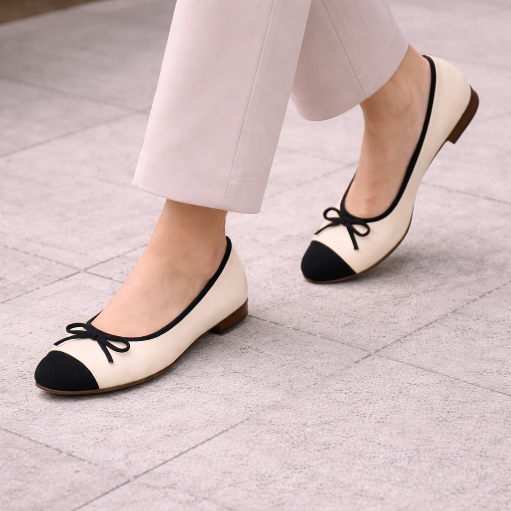 Women's ballet slippers | Stylish loop, comfortable fit | Lightweight slip-on