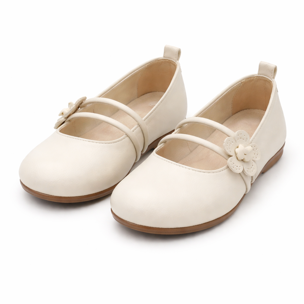 Women's ballet slippers | Elegant style | Floral design, slip-on