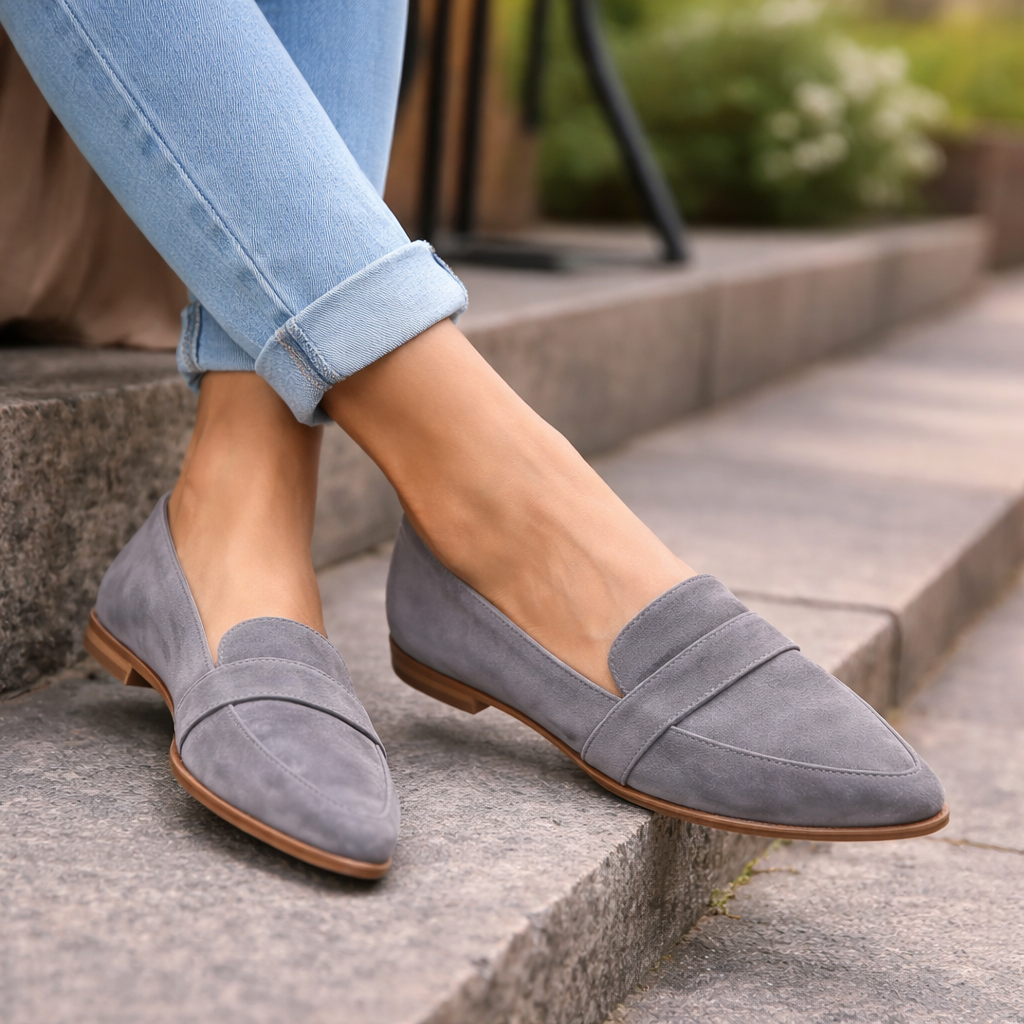 Women's ballet shoes | Pointed toe, elegant style | Slip-on comfort