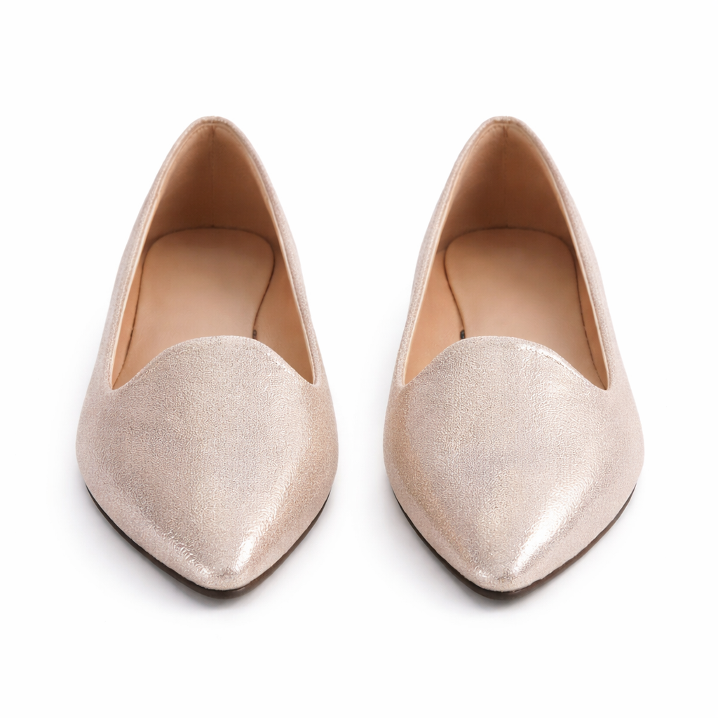 Women's ballet shoes | Pointed toe, flexible | Stylish comfortable shoes