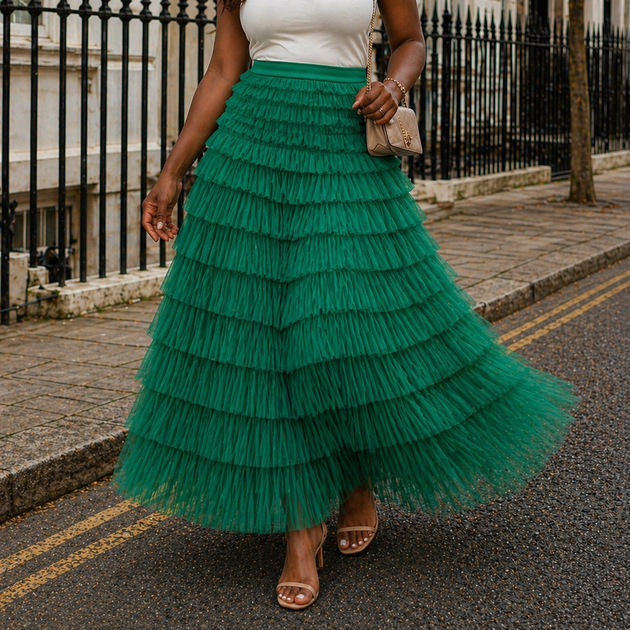 Maxi Skirt | Romantic Tulle | Elegant Design