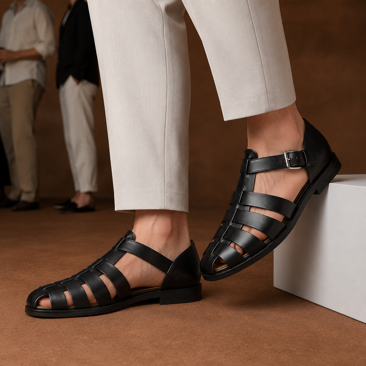 Men's Sandals Retro Ergonomic Comfortable
