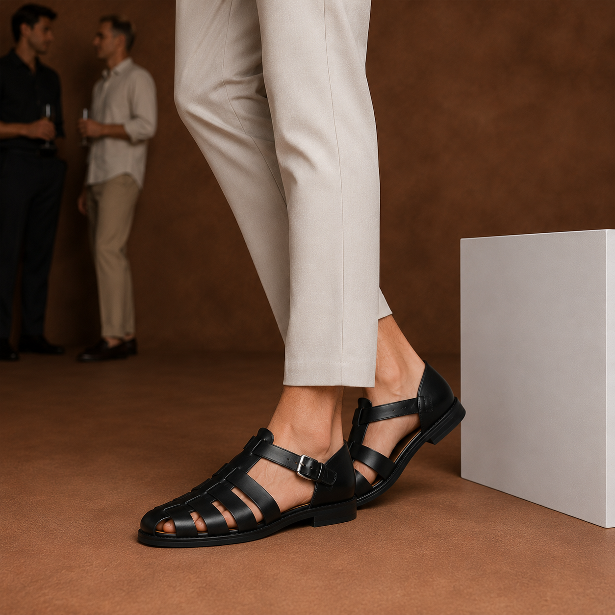 Men's Sandals Retro Ergonomic Comfortable