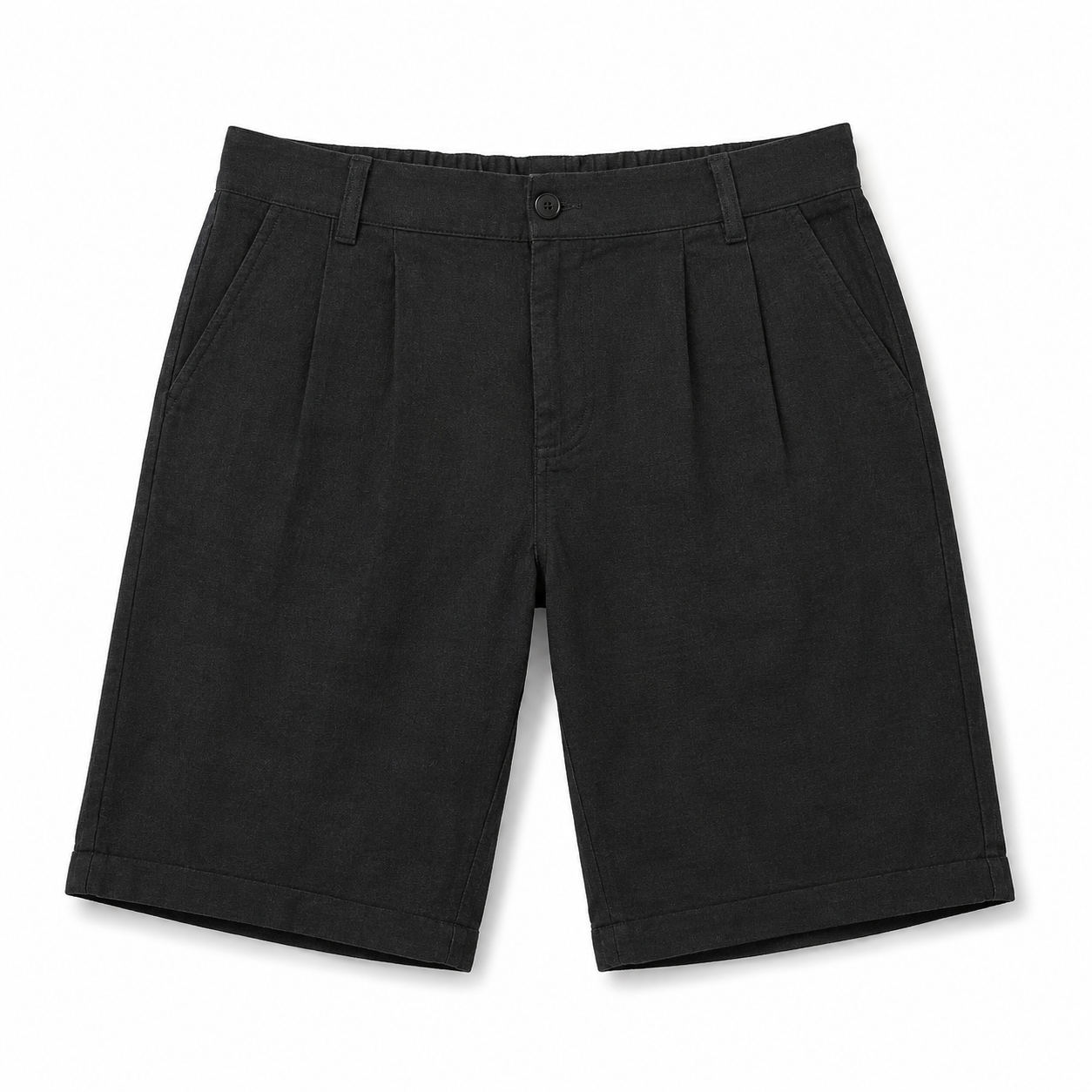 Men's linen-cotton shorts - Egon - Classics