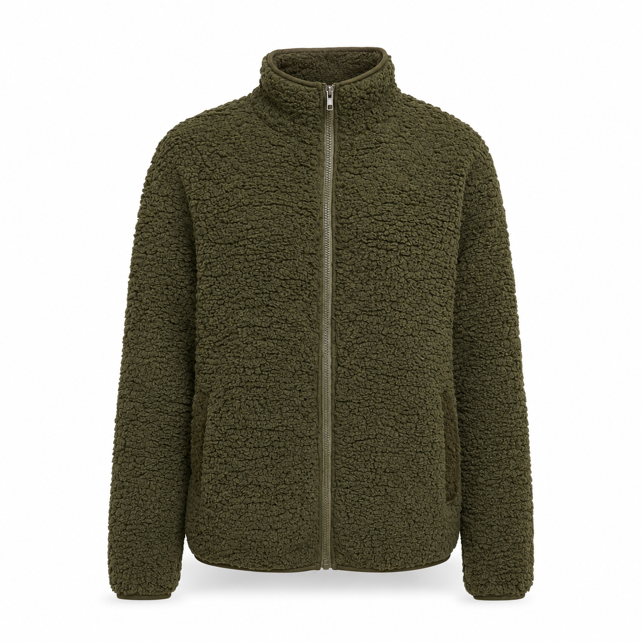 Fleece jacket for women soft insulating