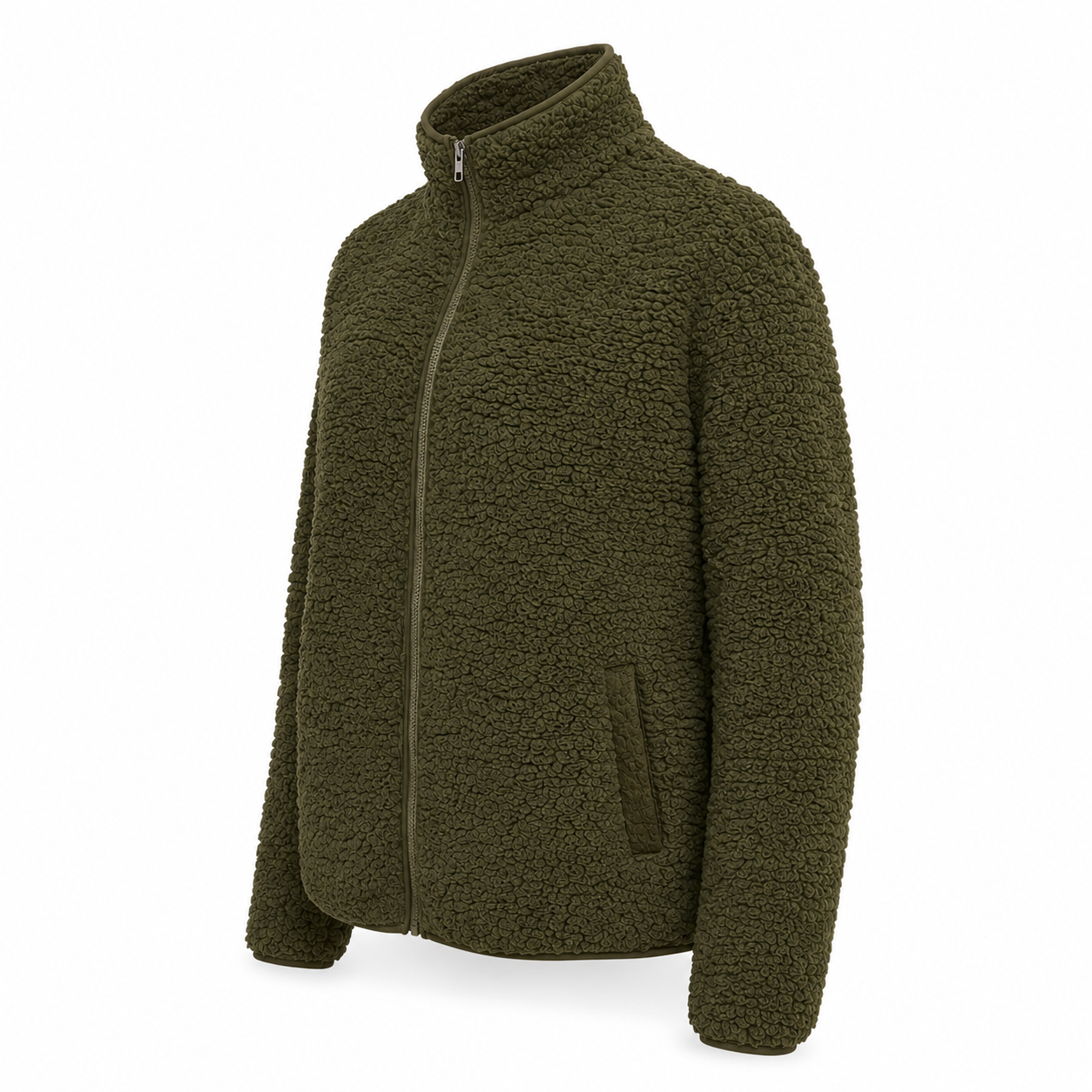 Fleece jacket for women soft insulating