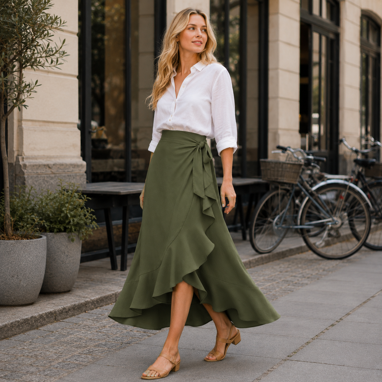 Women's Swishing Skirt | Flowing, Elegant | Perfect for Warm Days