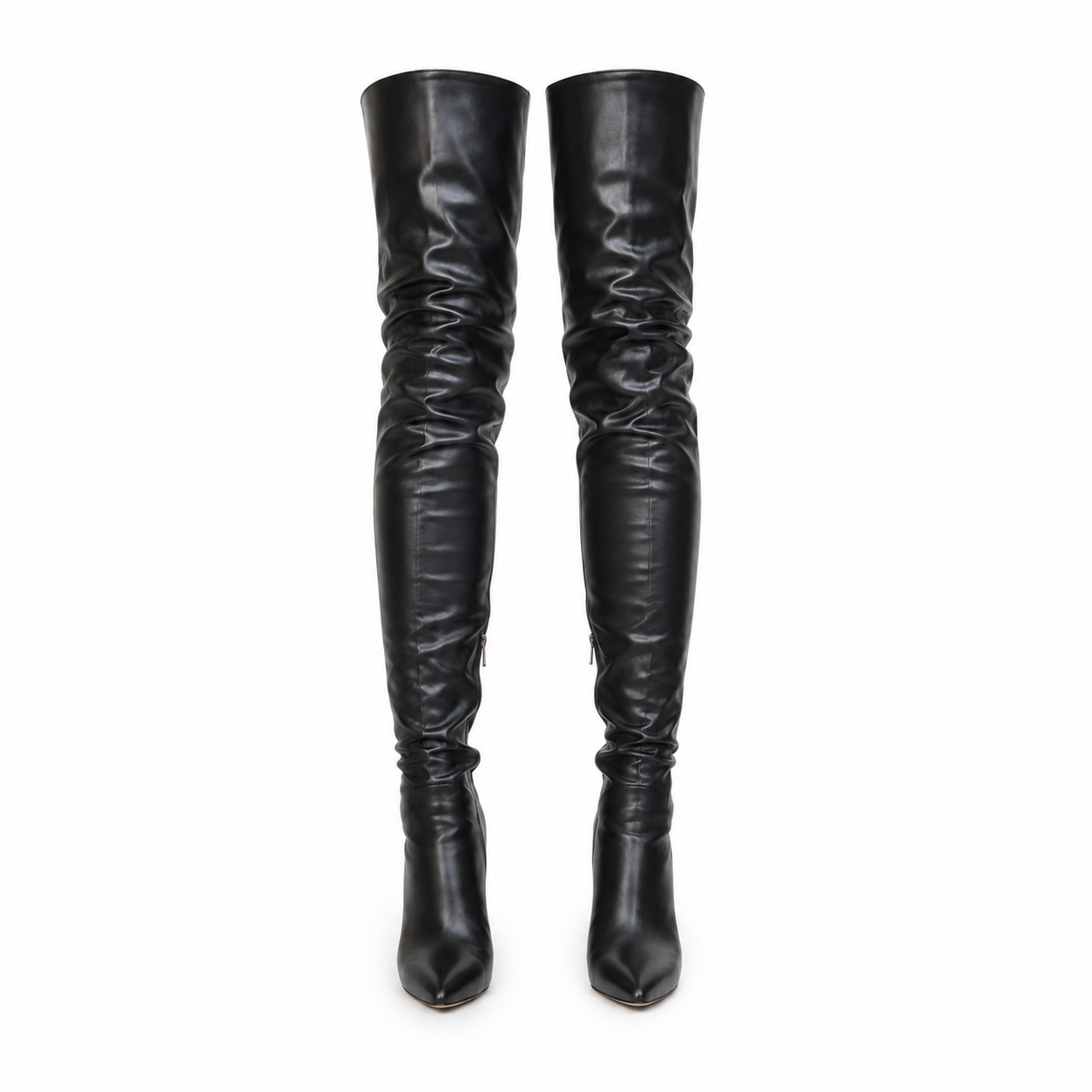 Women's knee-high boots with heel strap durable – Stilla