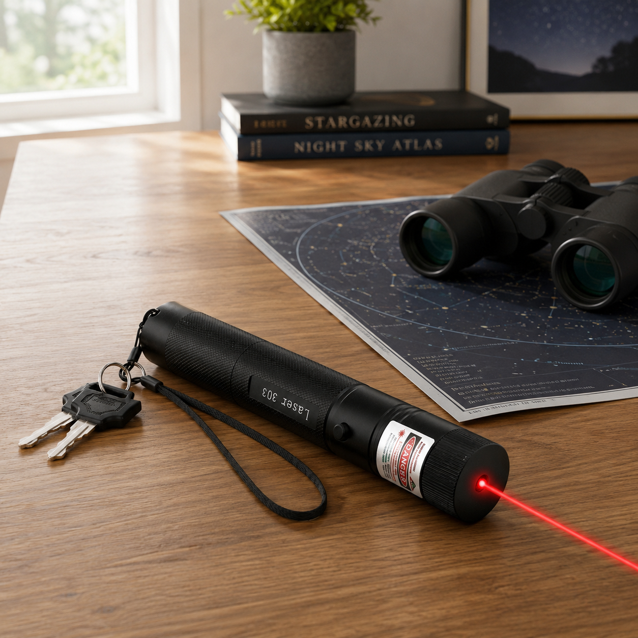 Laser pointer | Red, green long-range laser | Powerful pocket laser