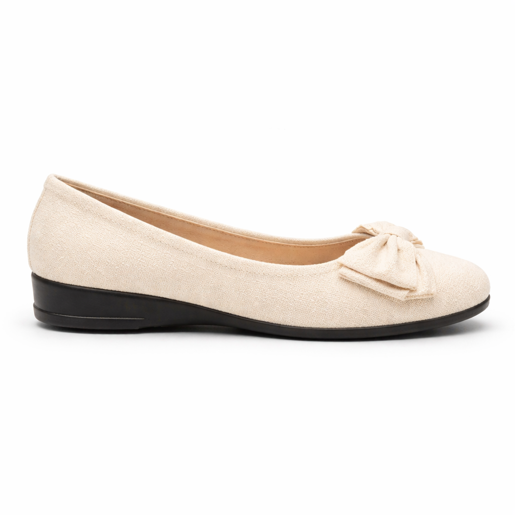 Women's Ballet Flats | Slip-On, Bow | Stylish Look