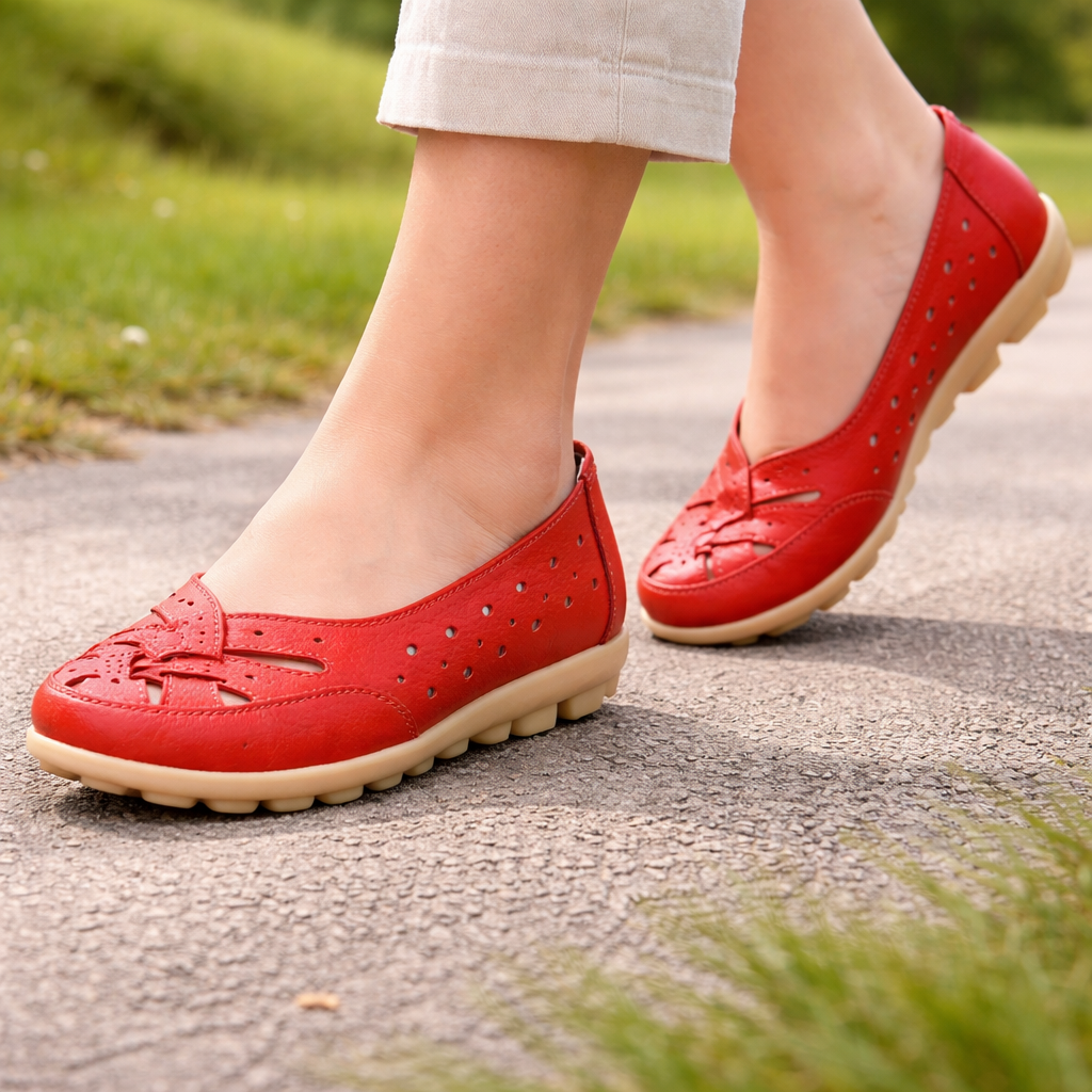 Ballet Dancers | Women's Comfortable Shoes | Leather, Soft Sole