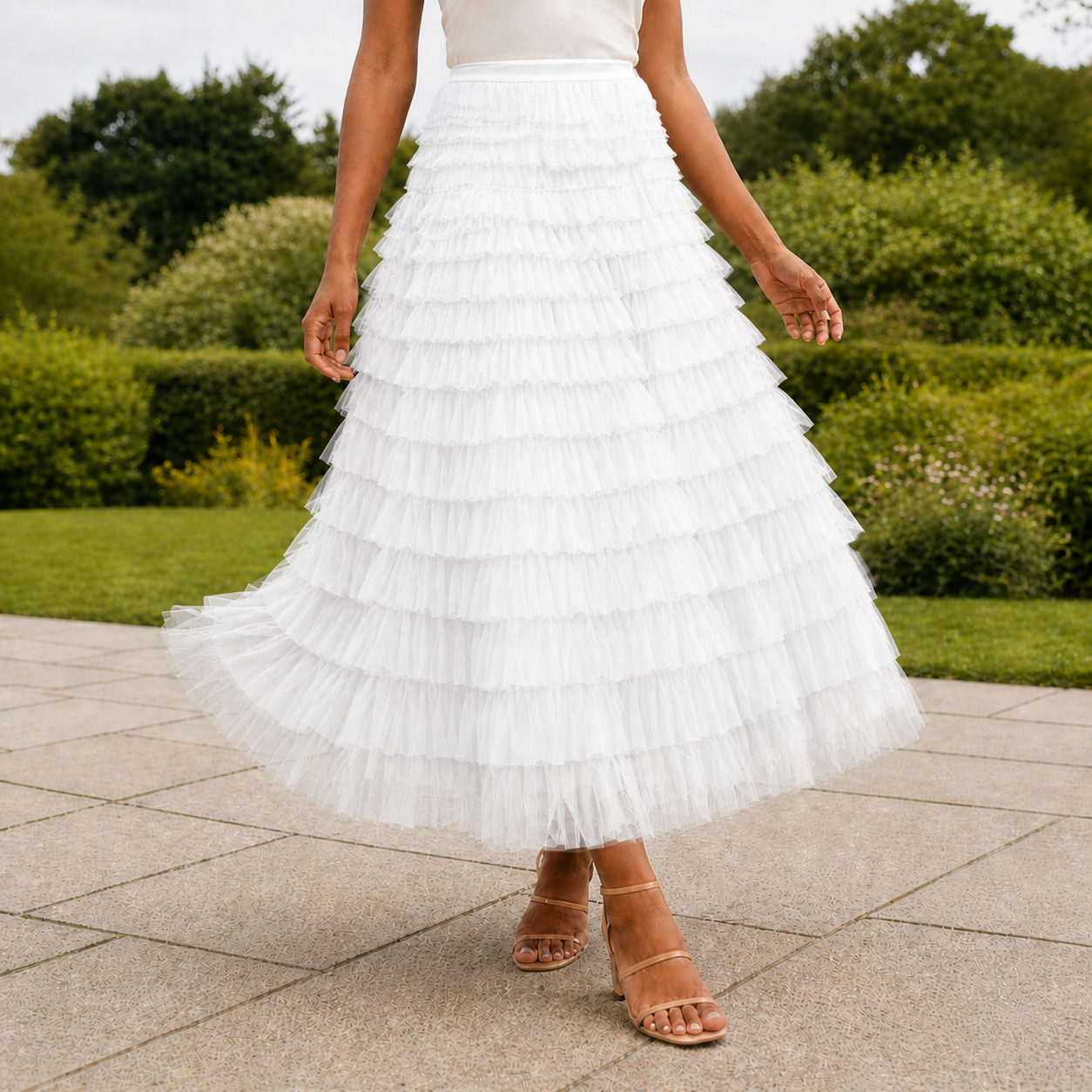 Tulle Skirt | Flowing Style | Versatile Design