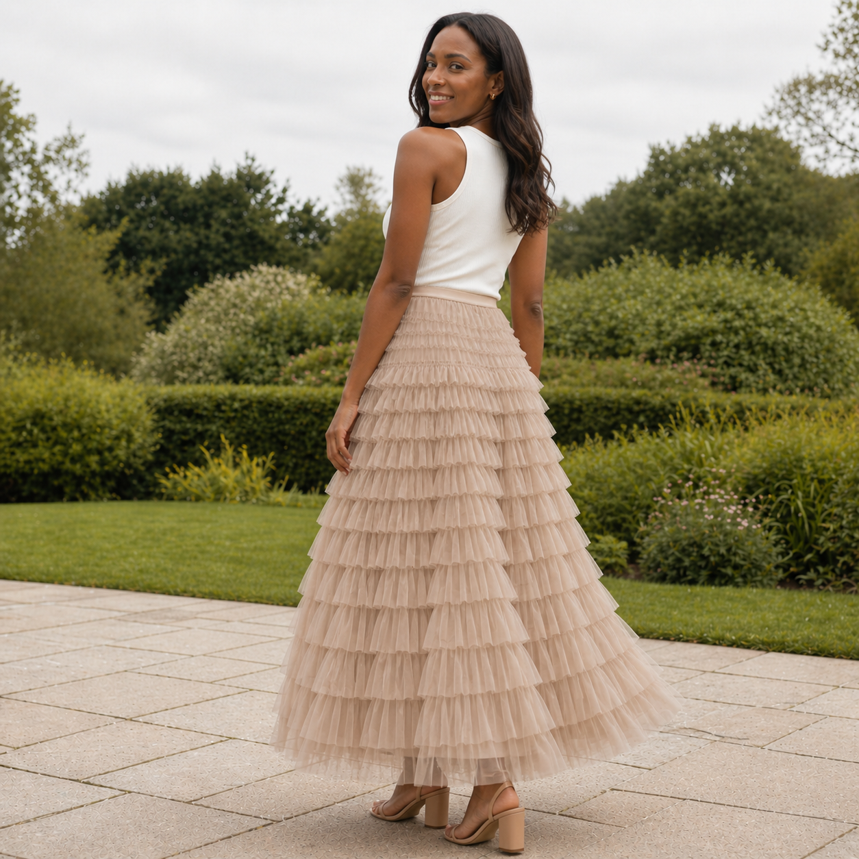 Tulle Skirt | Flowing Style | Versatile Design