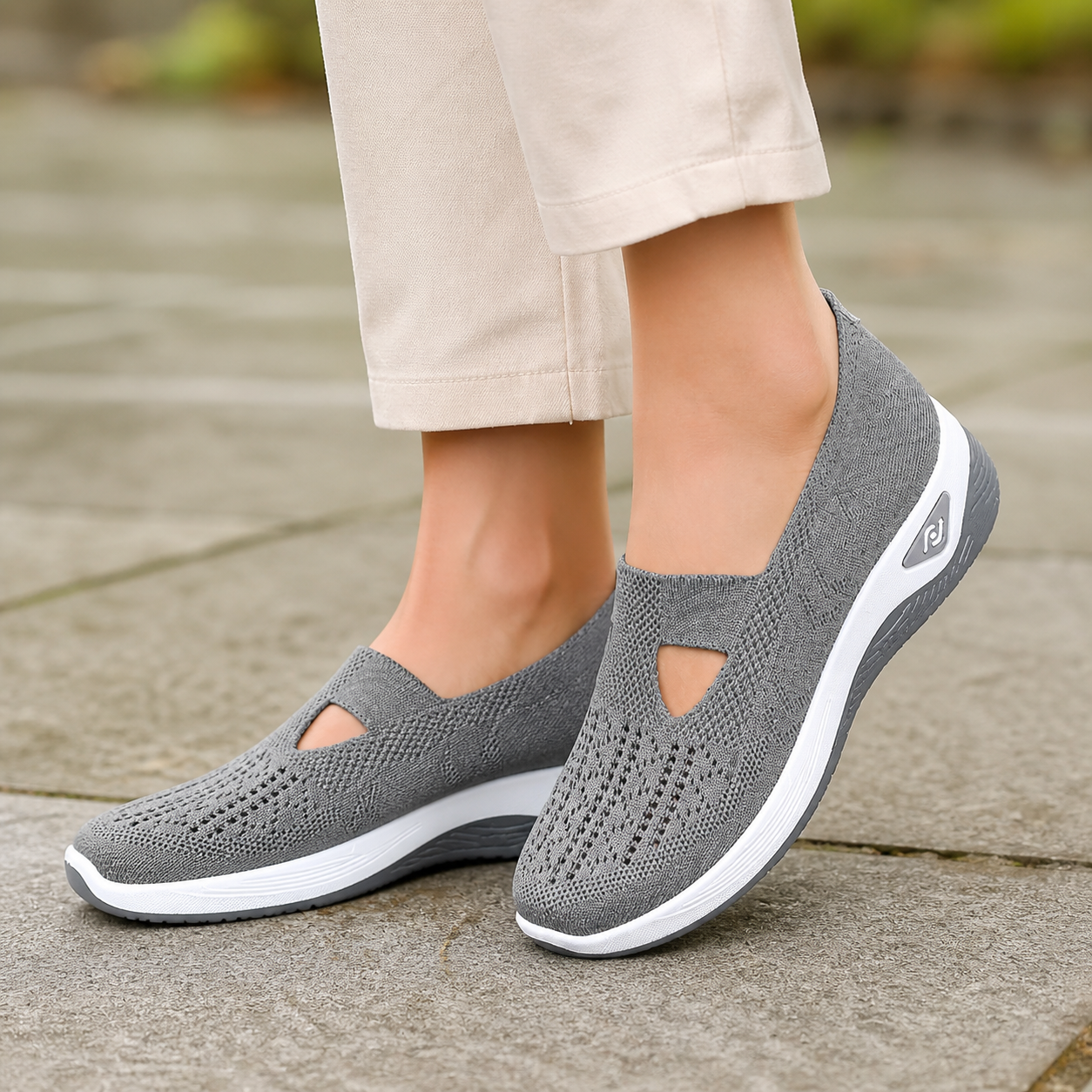 Orthopedic Shoes | Women's Comfortable Slip-on | Breathable and Lightweight