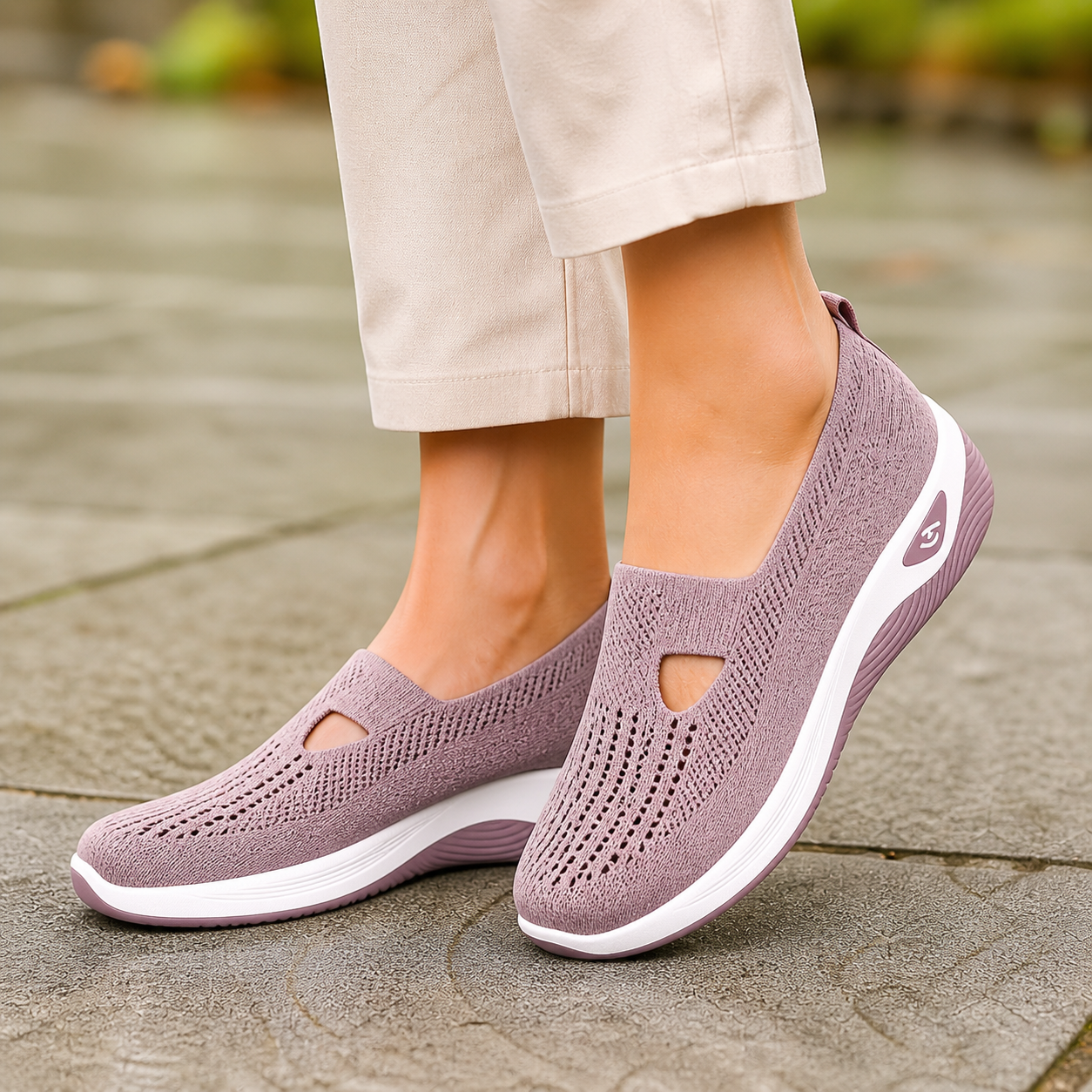 Orthopedic Shoes | Women's Comfortable Slip-on | Breathable and Lightweight