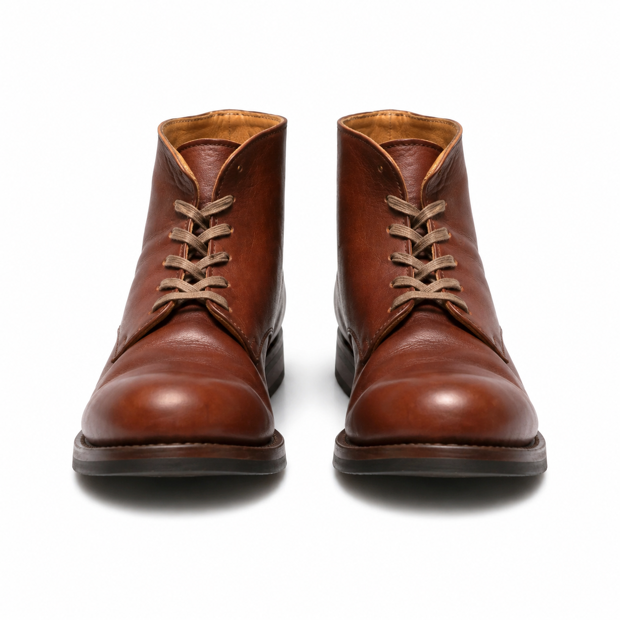 Men's leather boots in classic style