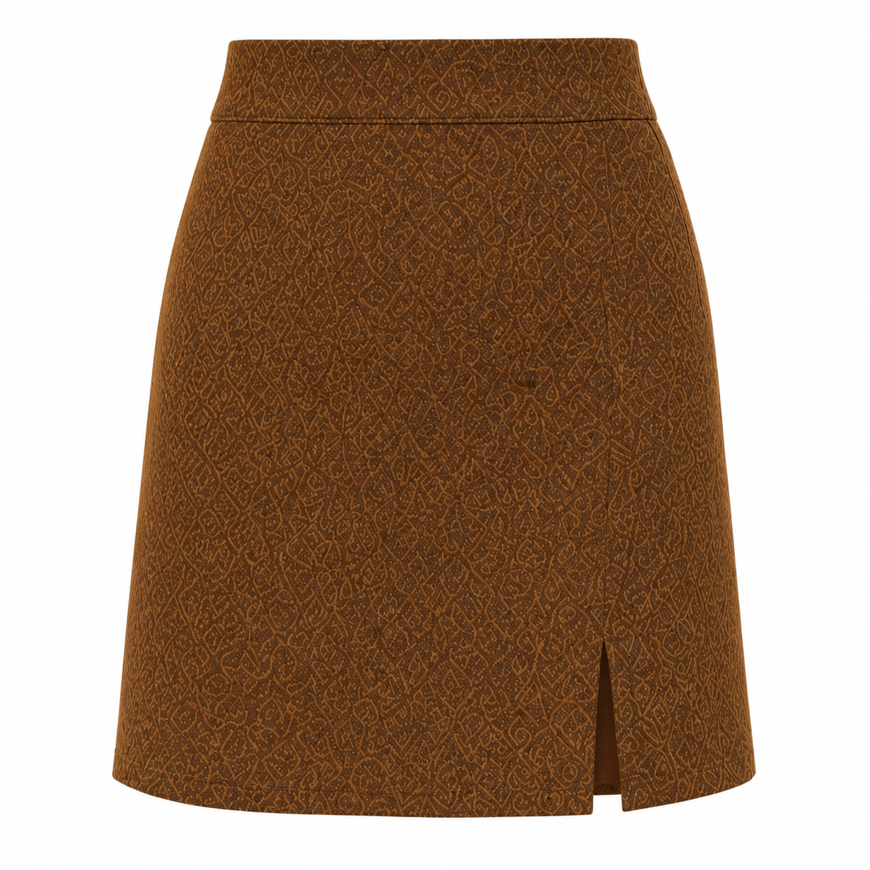 Midi skirt | Light brown | Elegant design