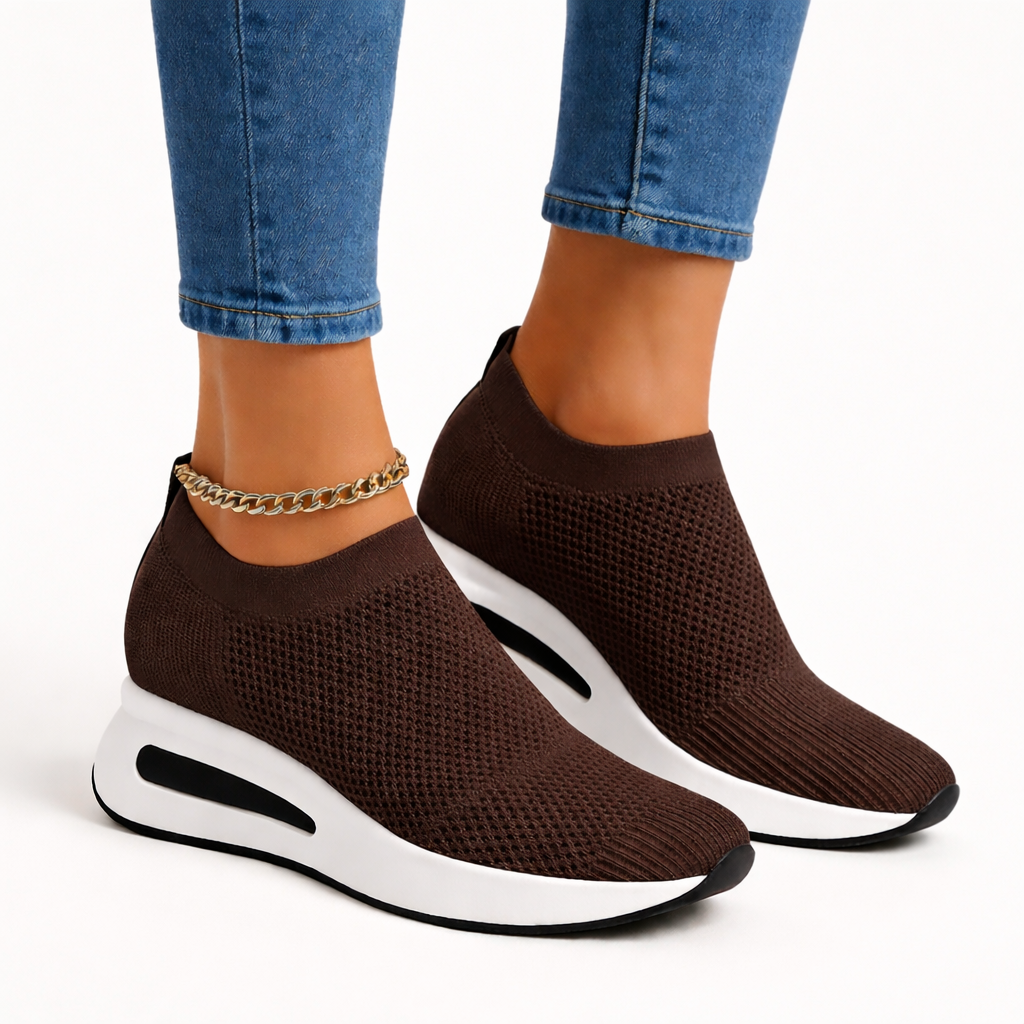 Women's Cuneiform Sneakers Breathable | Stylish, Comfortable