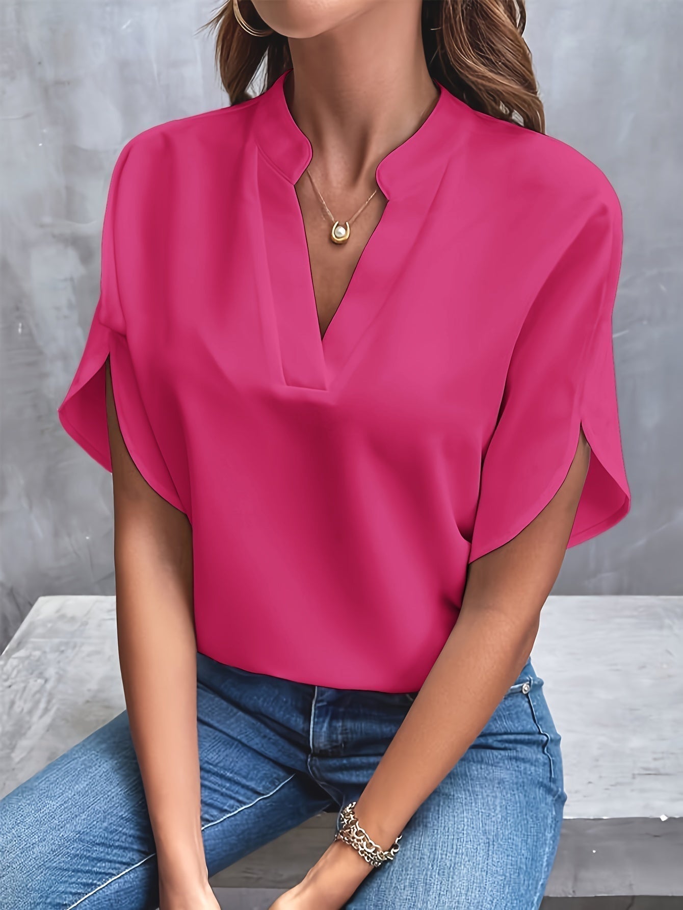 Lina - Stylish lightweight blouse - For all occasions