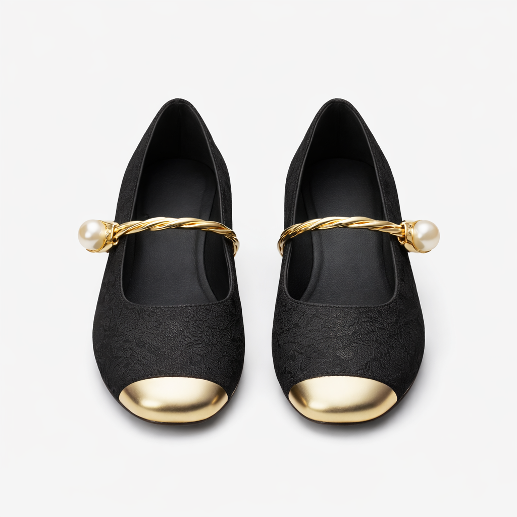 Women's Mary Jane ballerinas | Low heel | Square toe, comfortable shoes