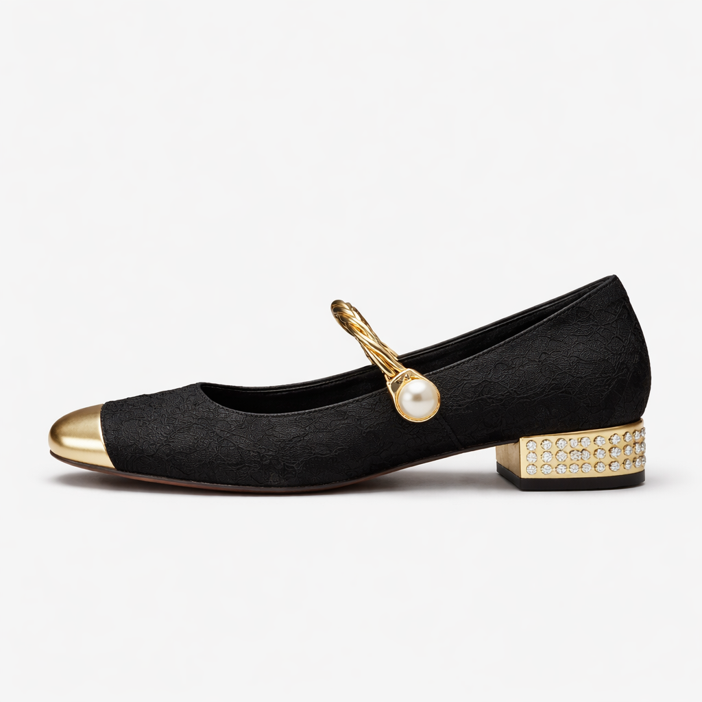 Women's Mary Jane ballerinas | Low heel | Square toe, comfortable shoes