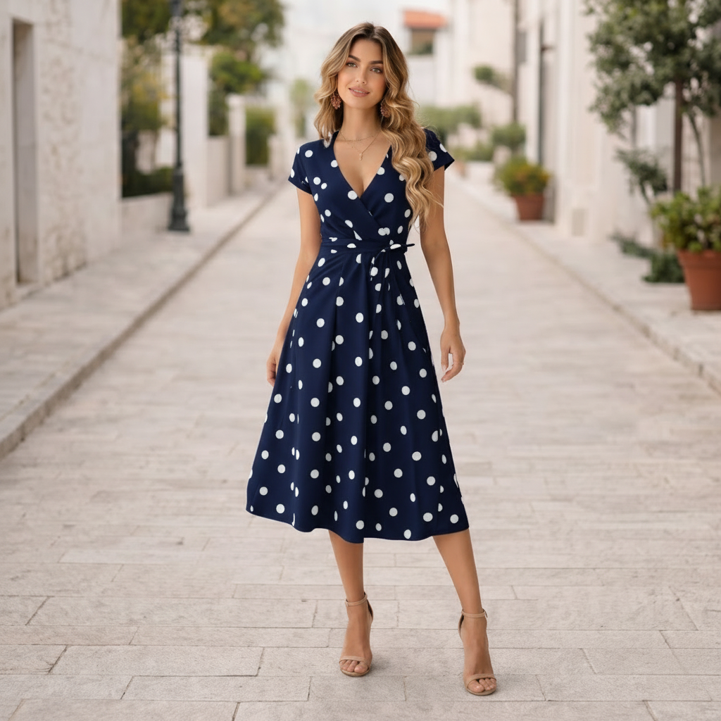 Polka Dot Dress | Stylish, Cheerful Style | Summer Fashion