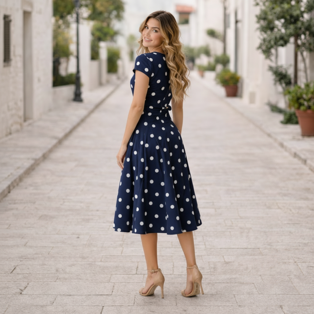 Polka Dot Dress | Stylish, Cheerful Style | Summer Fashion
