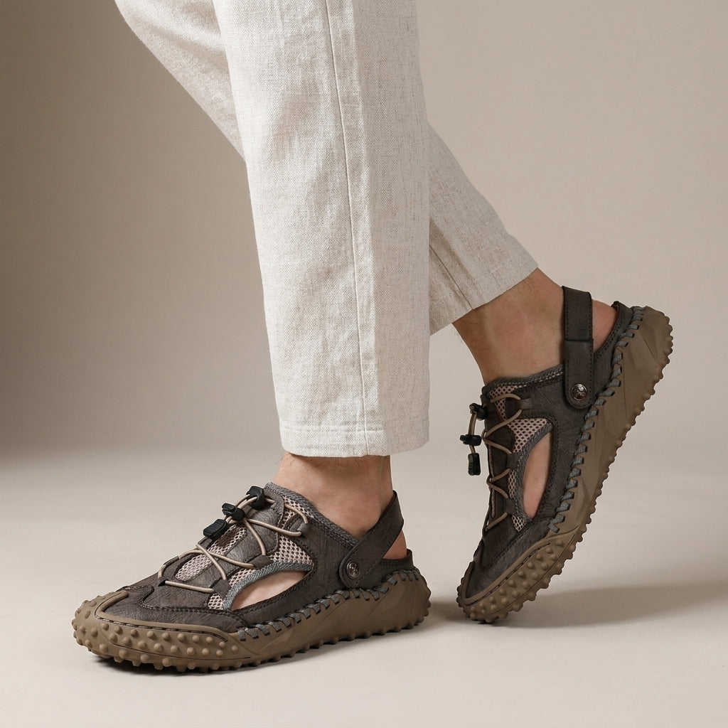 Men's Slip-On Shoes | Mesh, Grip Sole | Summer