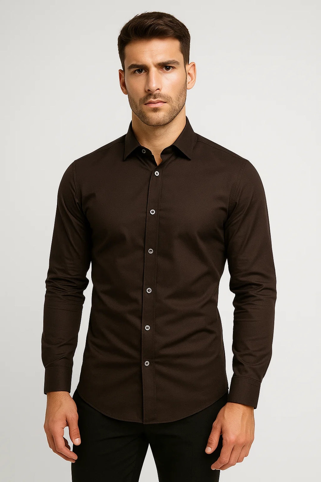 Men's Shirt | Long Sleeves, Slim Fit