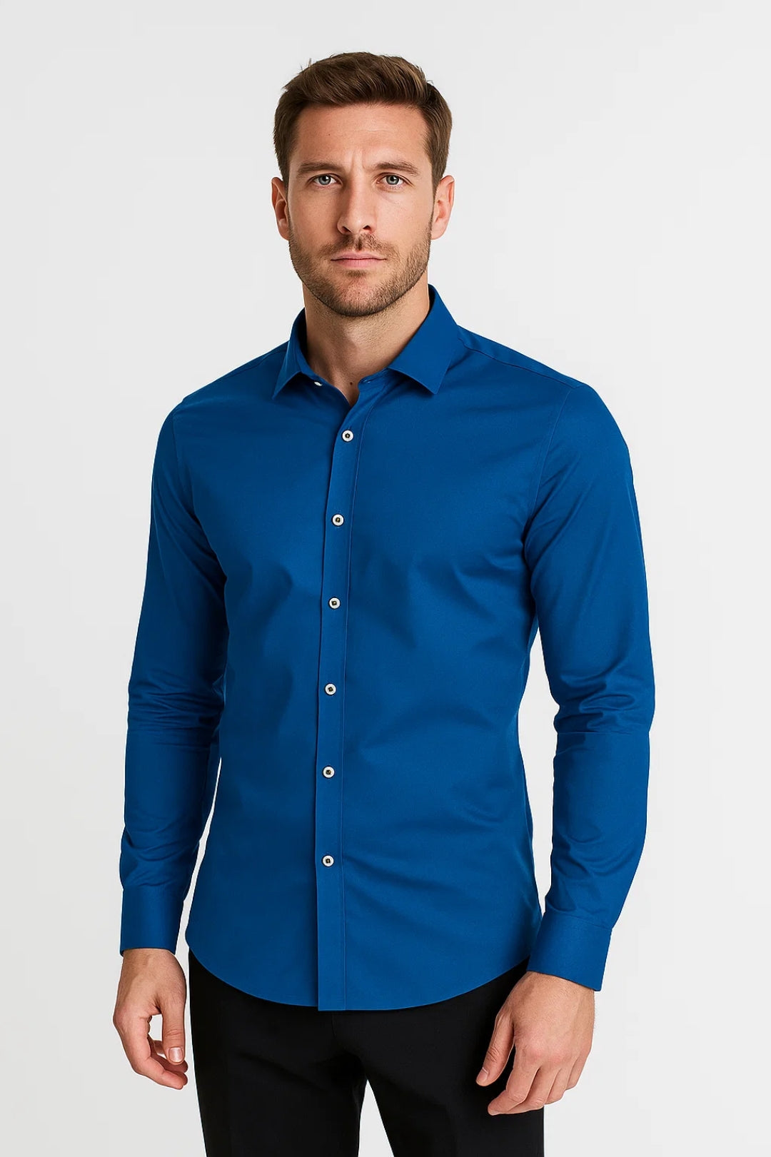 Men's Shirt | Long Sleeves, Slim Fit
