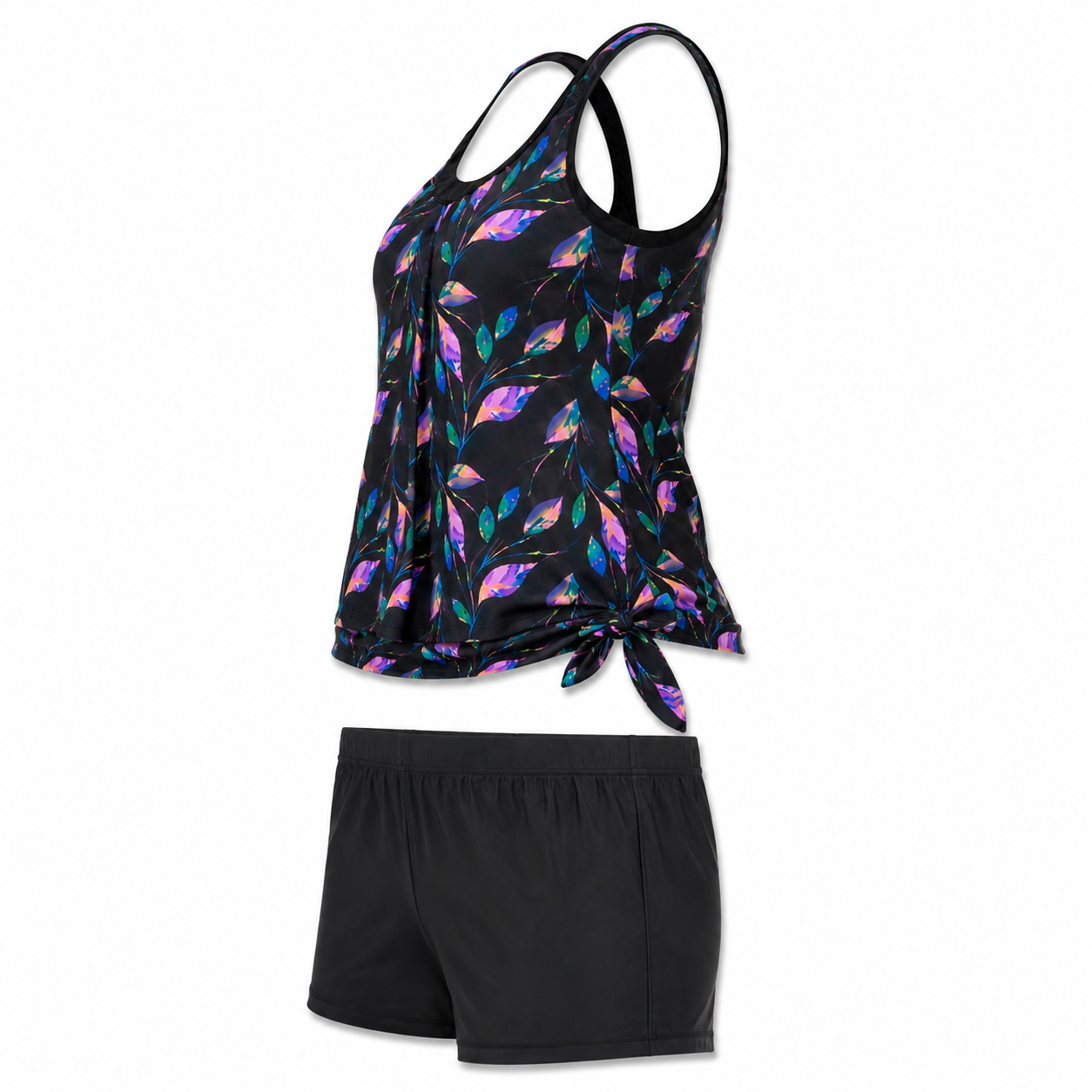 Women's Swimsuit | Floral Print, Shorts Set | Comfortable, Two-Piece